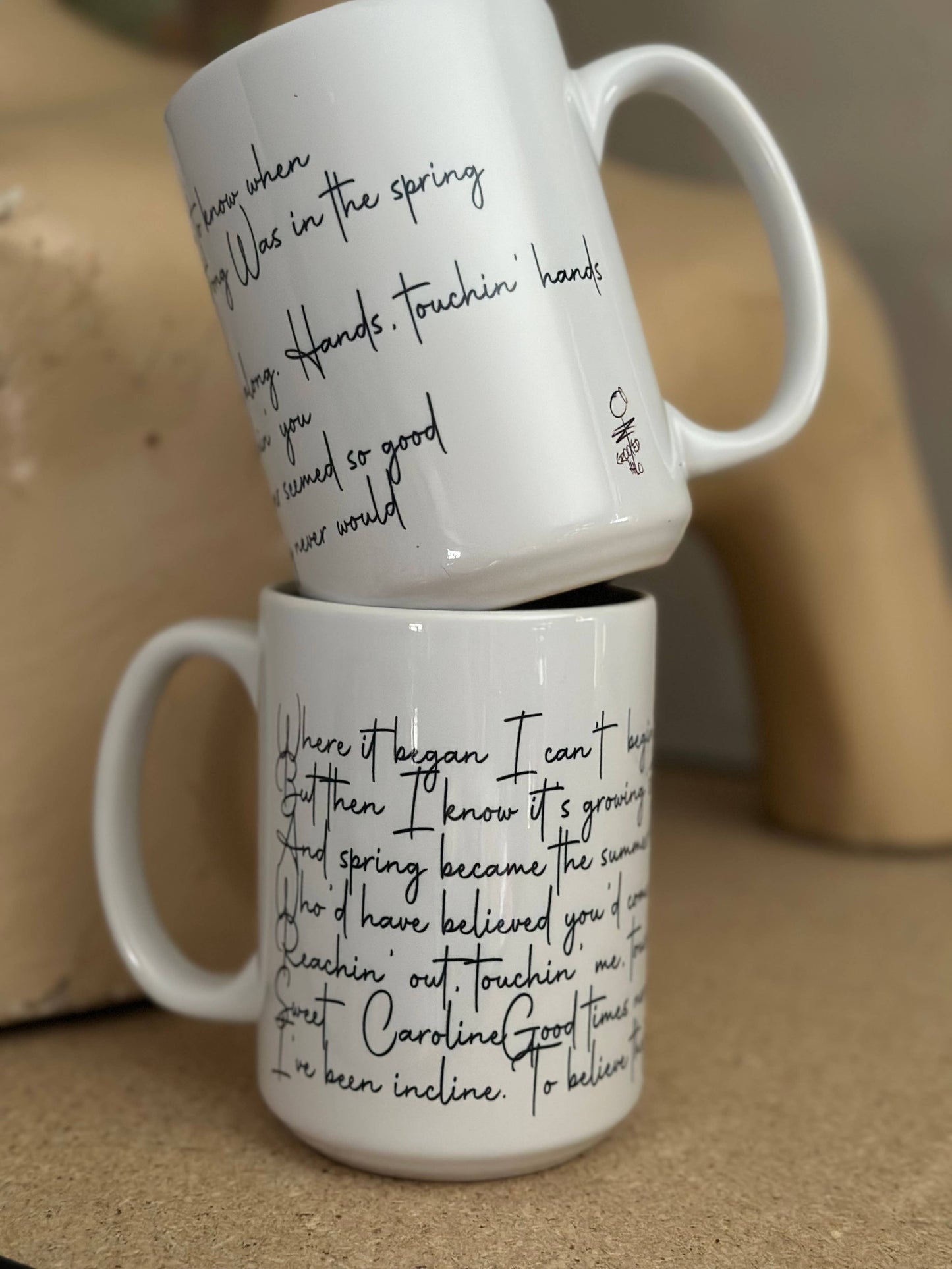 Sweet Caroline 15oz Ceramic Coffee Mug