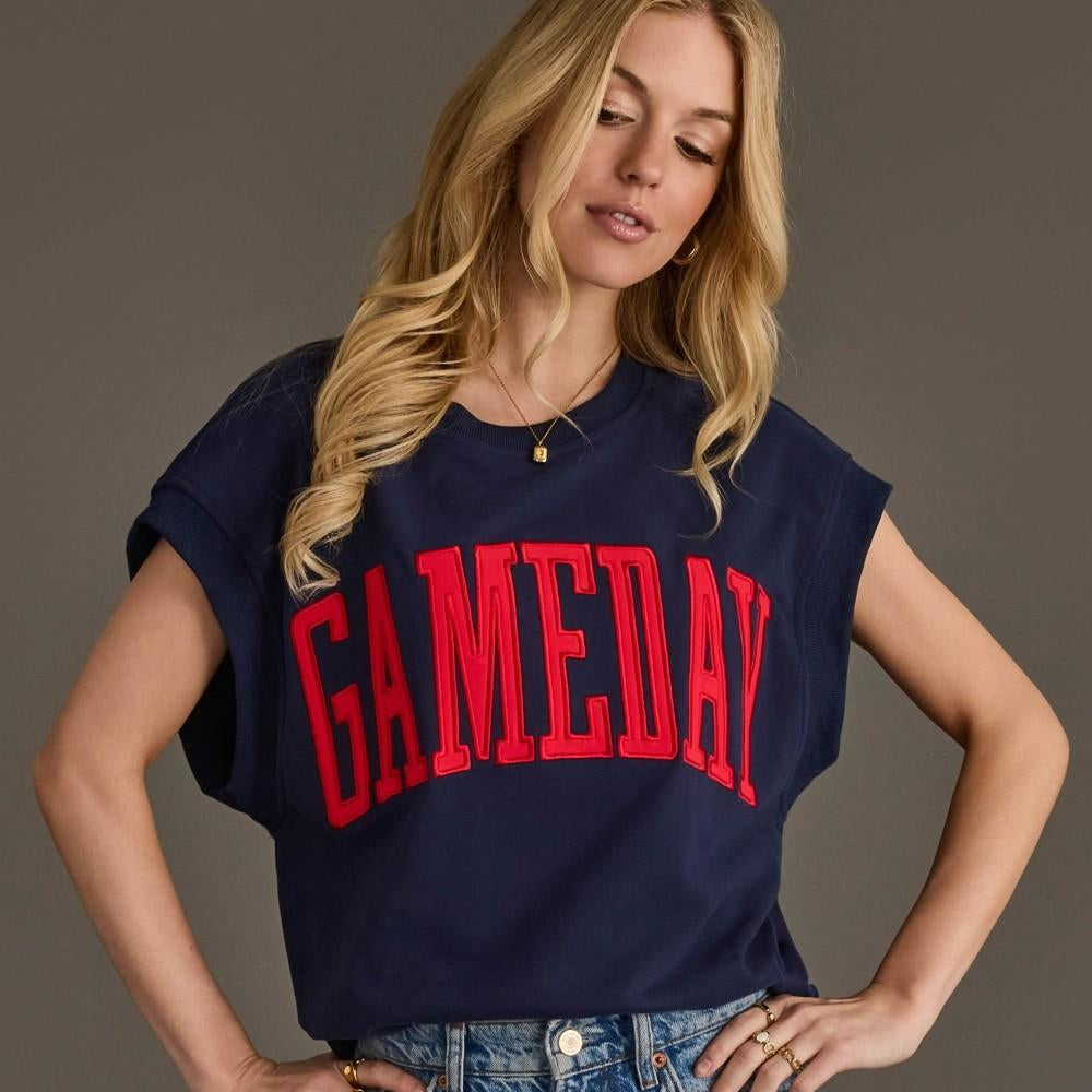 Navy Gameday Top