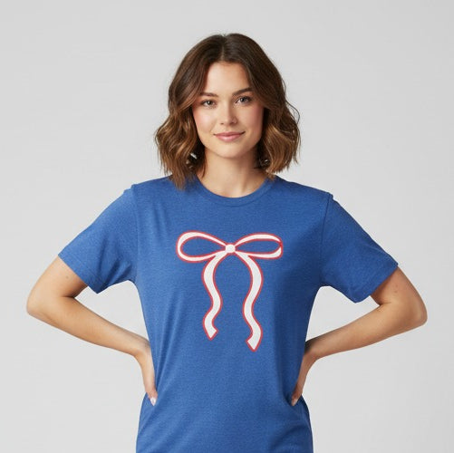 Blue Bow T-shirt
