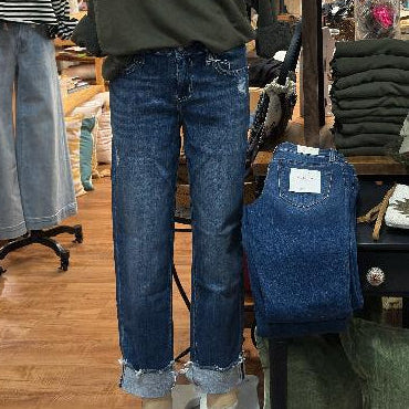 Vintage Cuffed Jean