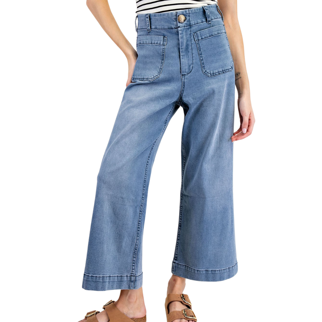 Straight Leg Denim