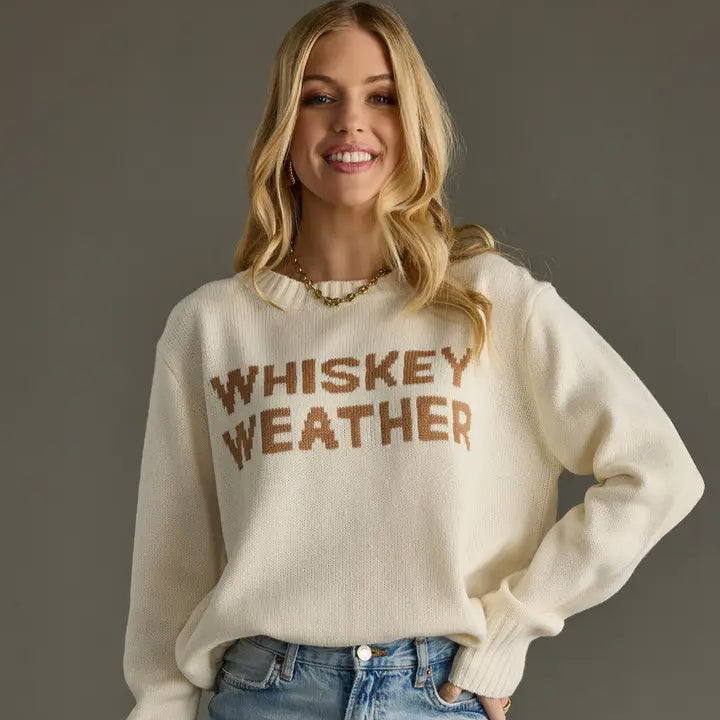 Whiskey Weather Sweater