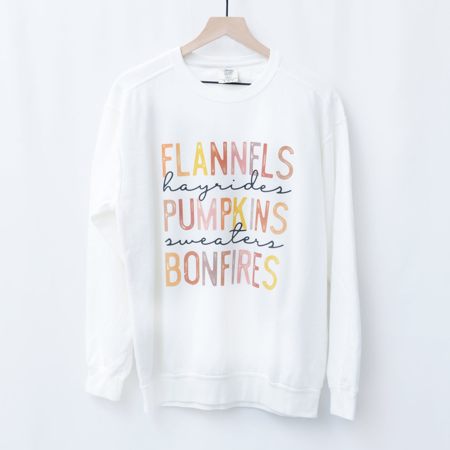 White Flannels, Pumpkins, Crewneck Sweatshirt