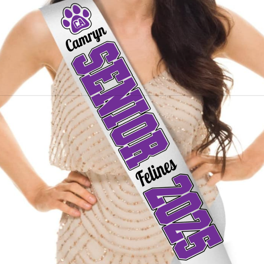 Felines Senior Sash