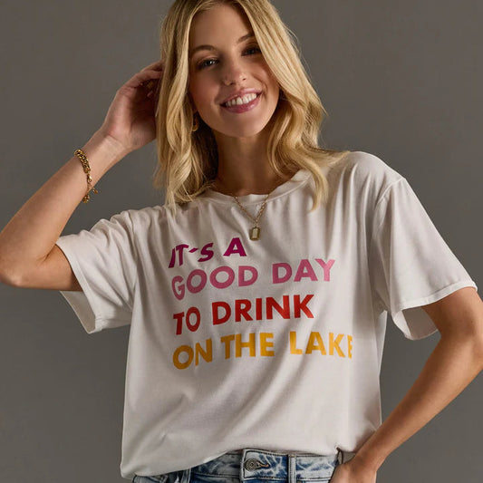 Good Day to Drink on the Lake Tee