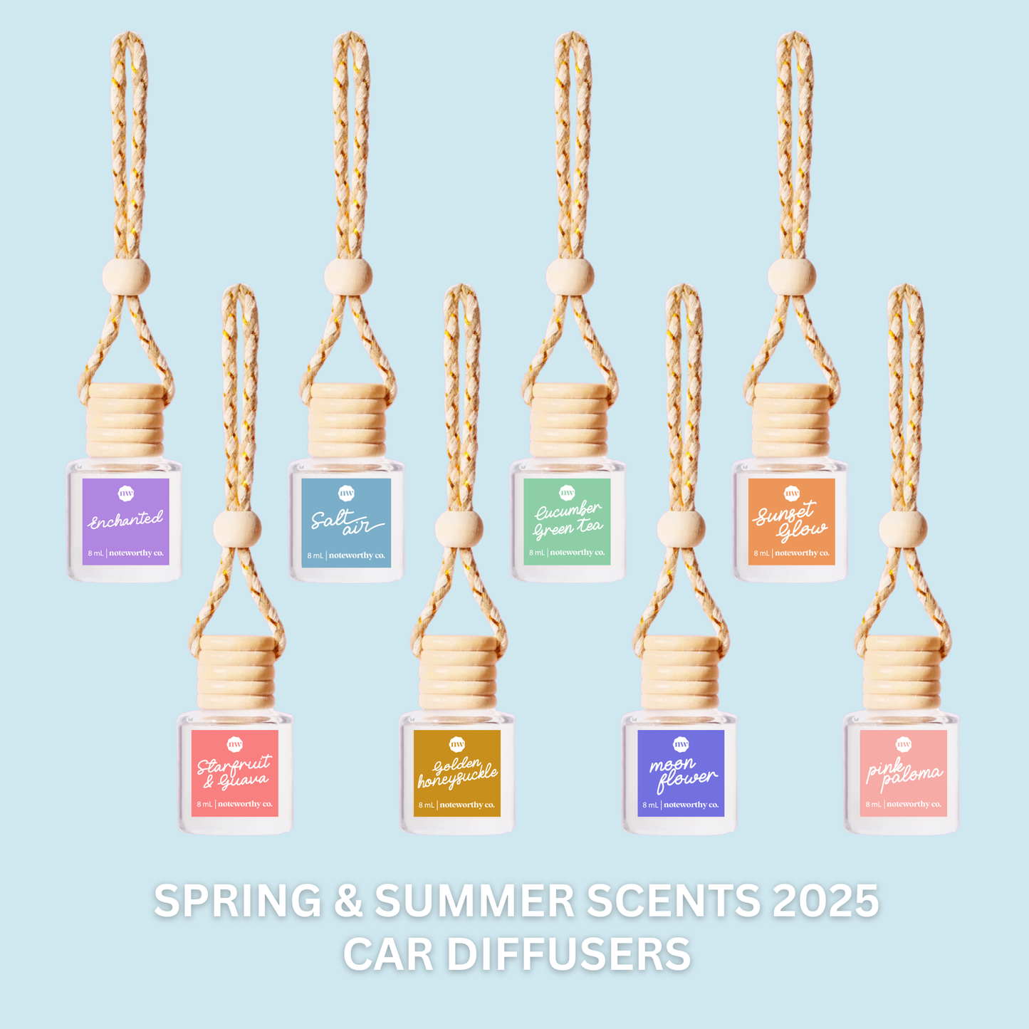 Car Diffusers | Spring & Summer Scents | NEW