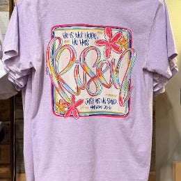 Purple "Risen" Tee
