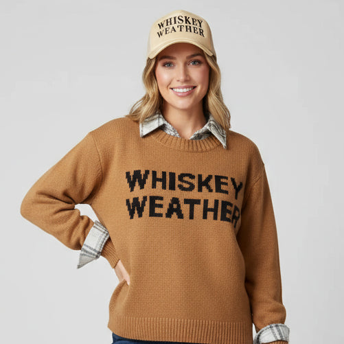 Whiskey Weather Sweater
